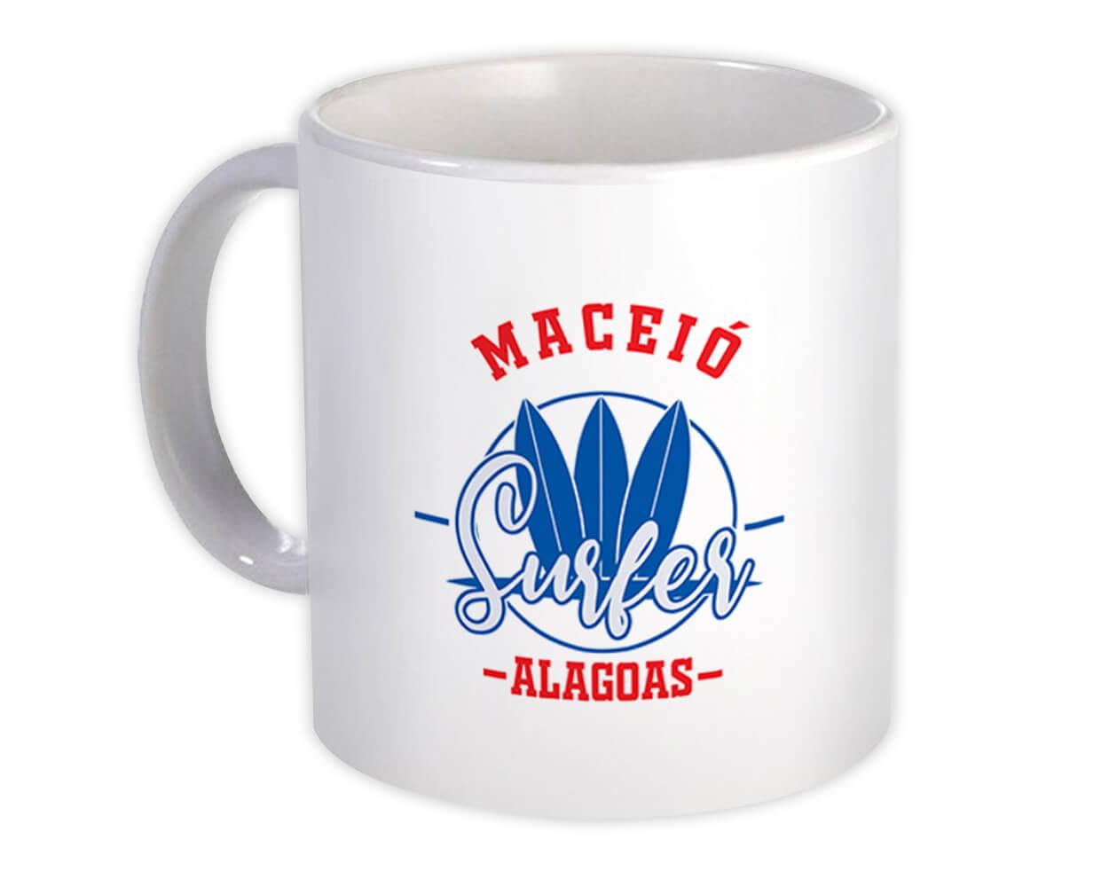 Gift Mug : Maceió Brasil Surfer Tropical Souvenir Travel