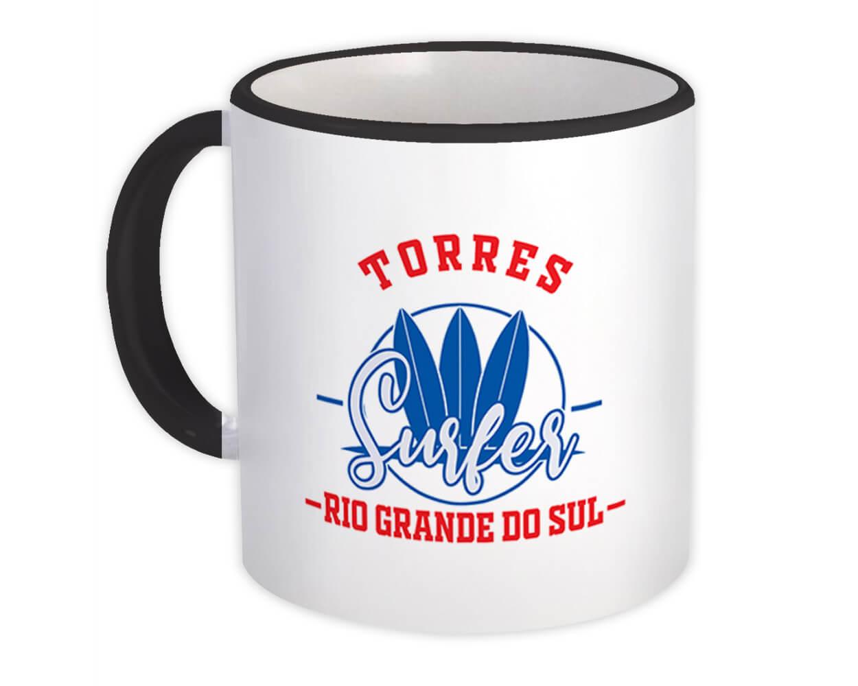 Gift Mug : Torres Brasil Surfer Tropical Souvenir Travel