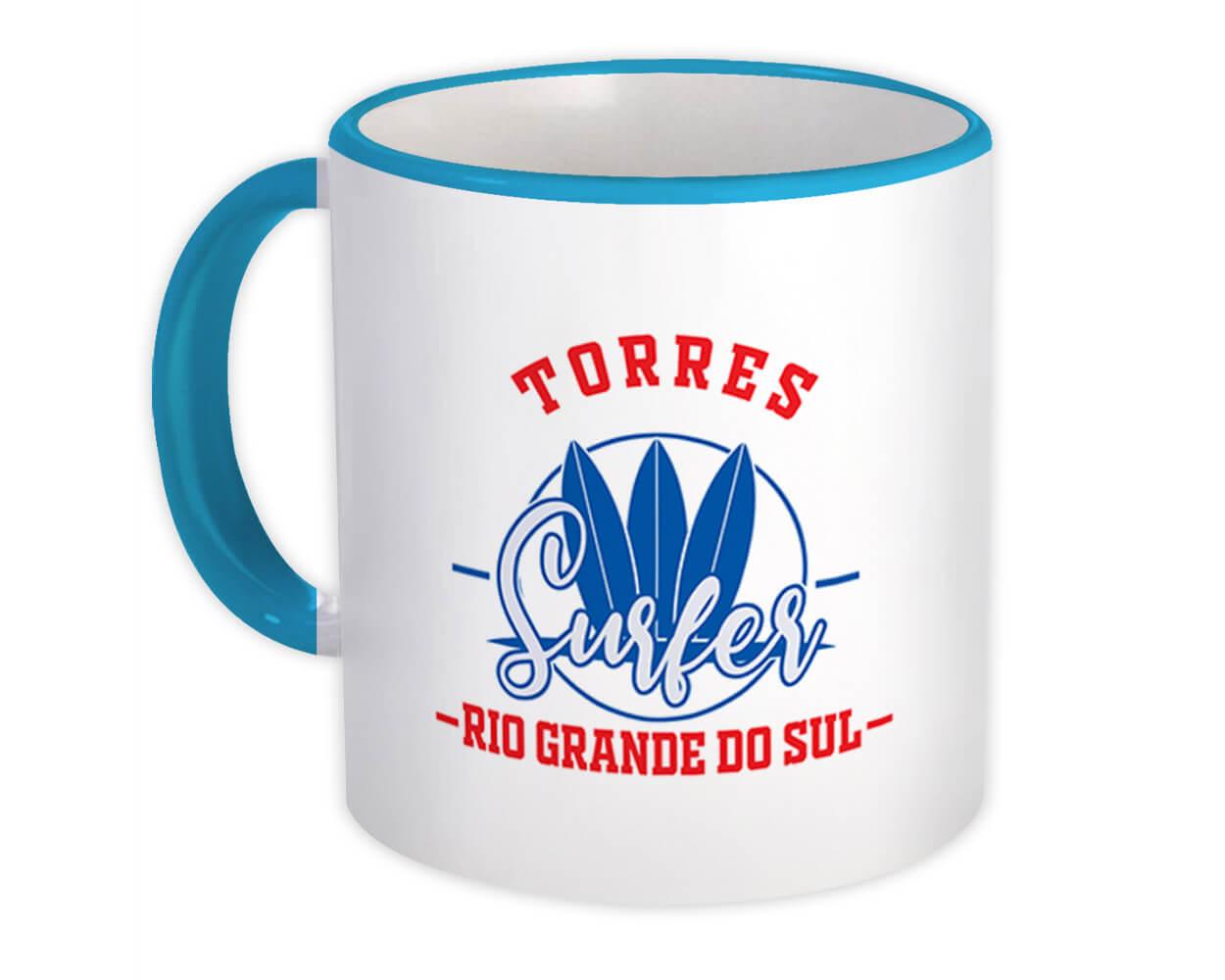 Gift Mug : Torres Brasil Surfer Tropical Souvenir Travel