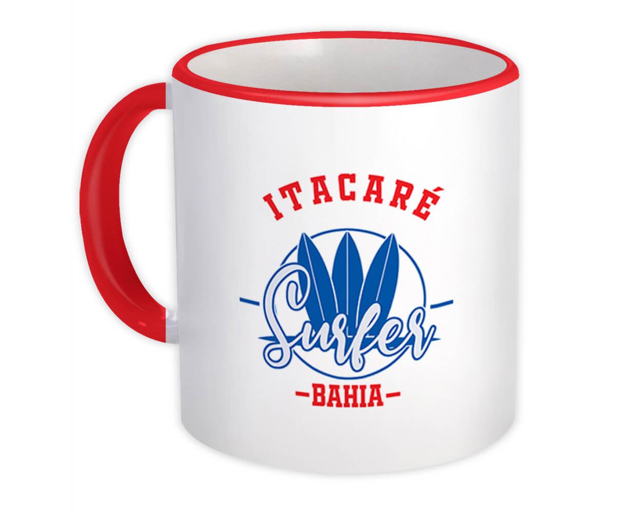 Gift Mug : Itacaré Brasil Surfer Tropical Souvenir Travel