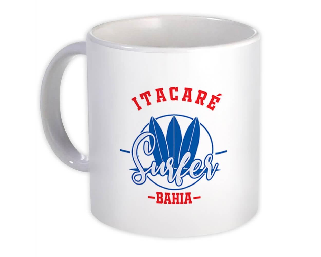 Gift Mug : Itacaré Brasil Surfer Tropical Souvenir Travel