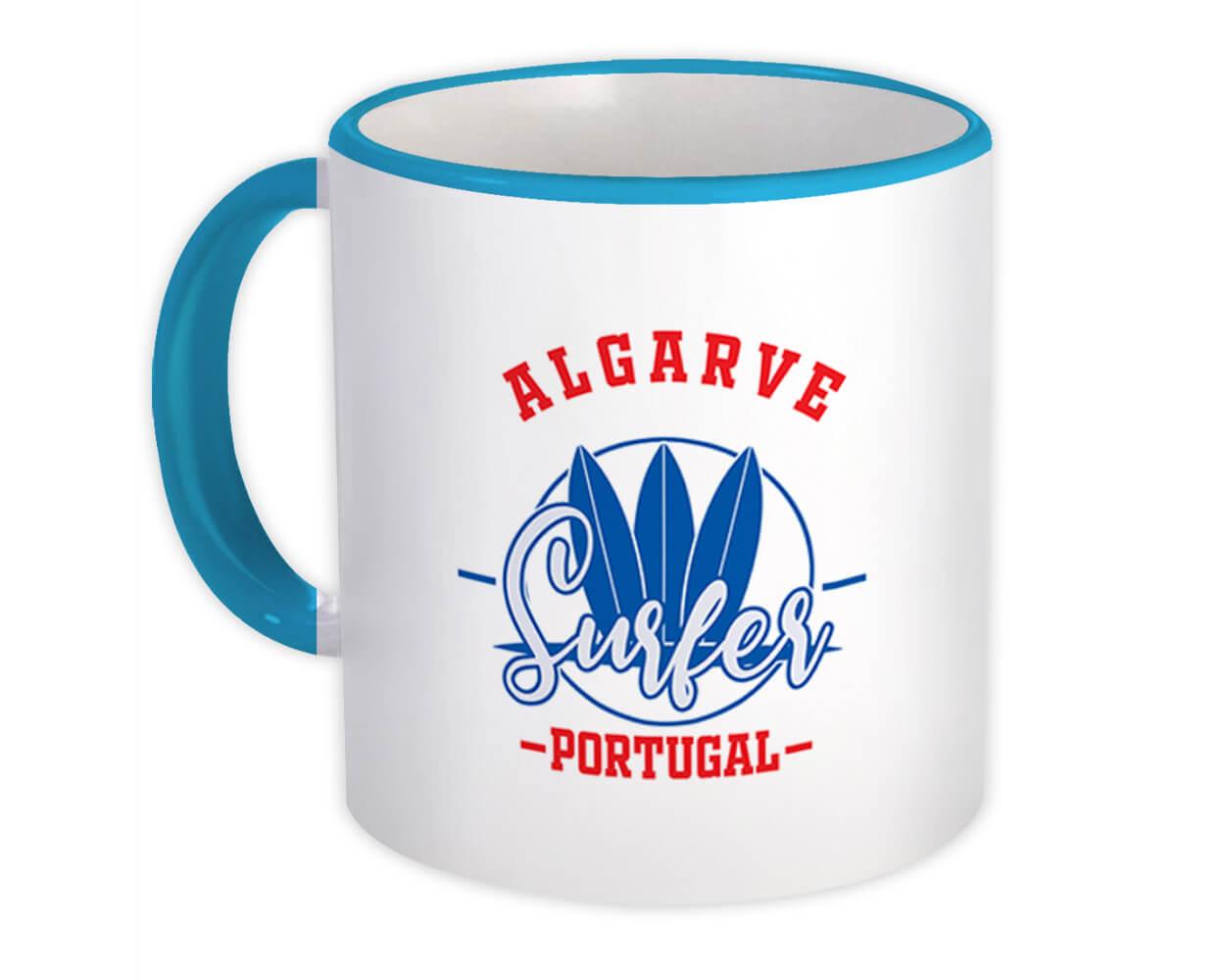 Gift Mug : Algarve Portugal Surfer Tropical Souvenir Travel