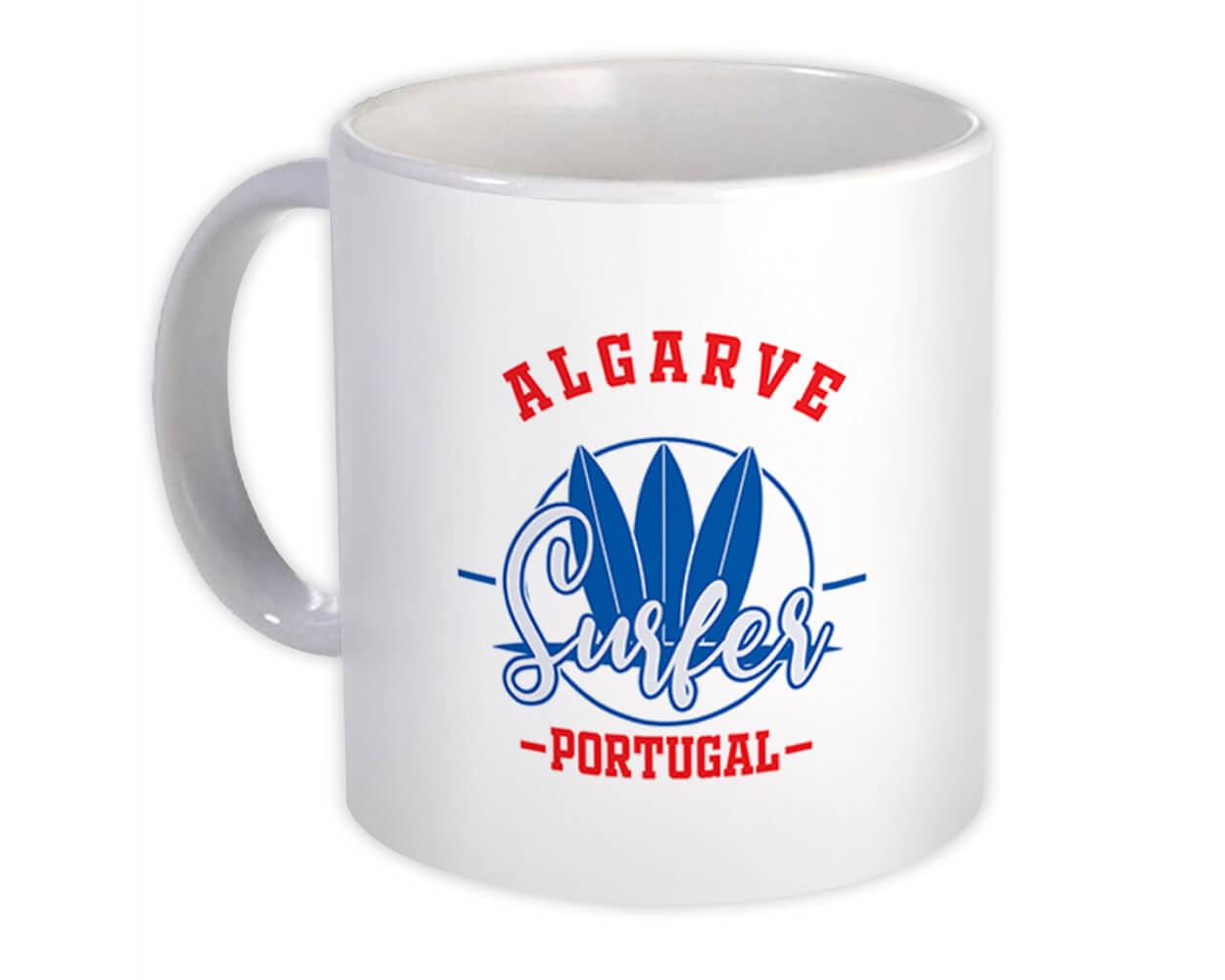 Gift Mug : Algarve Portugal Surfer Tropical Souvenir Travel