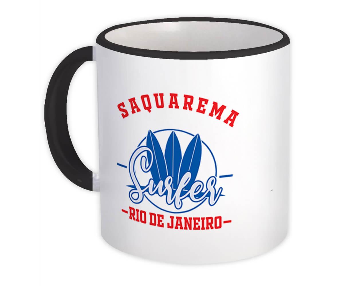 Gift Mug : Saquarema Brasil Surfer Tropical Souvenir Travel