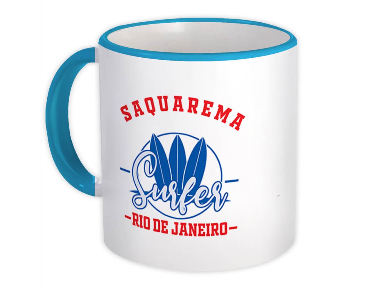 Gift Mug : Saquarema Brasil Surfer Tropical Souvenir Travel