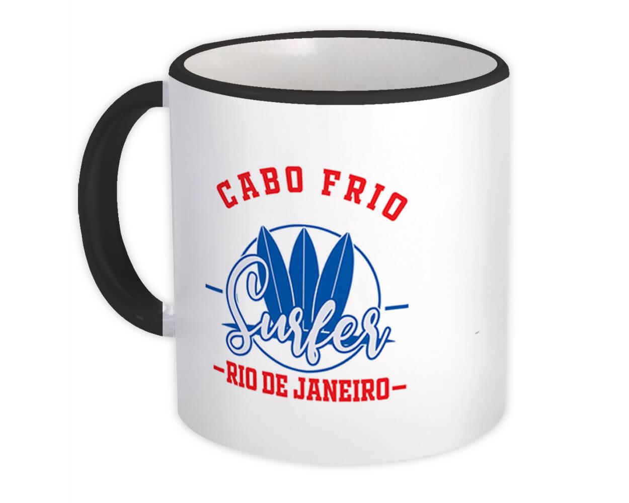 Gift Mug : Cabo Frio Brasil Surfer Tropical Souvenir Travel