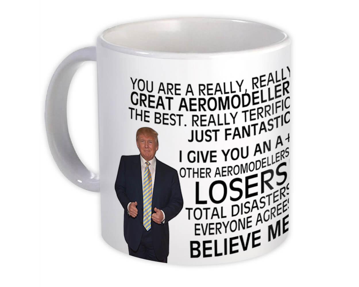 Gift Mug : for Aeromodeller Donald Trump Great Funny Christmas