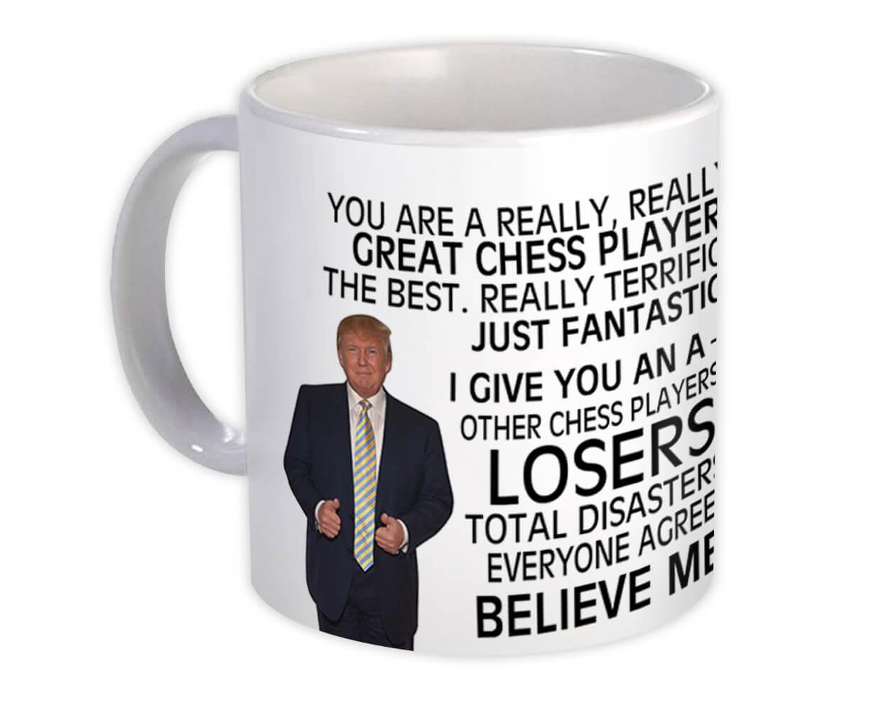 Gift Mug : for Chess Player Donald Trump Great Funny Christmas