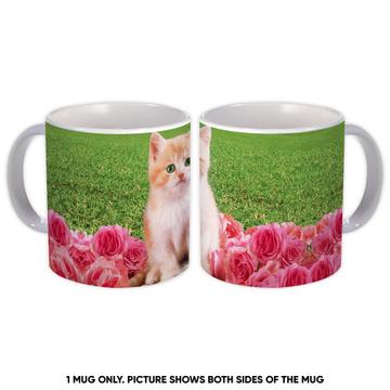 Cat : Gift Mug Animal Kitten Feline Pets Lover Mom Dad