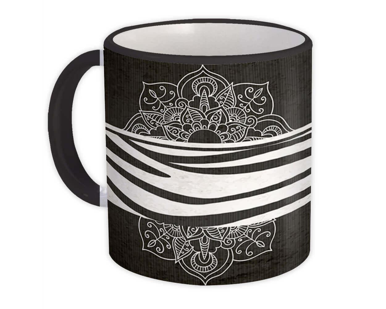 Gift Mug : Mandala Vintage Animal Print Zebra Pattern For Her