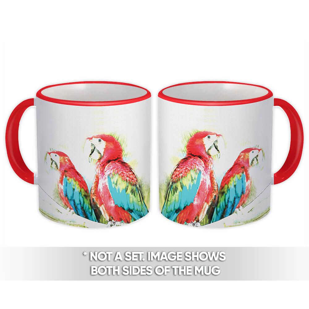 Gift Mug : Macaw Parrot Bird Animal Cute Ecology Nature Aviary