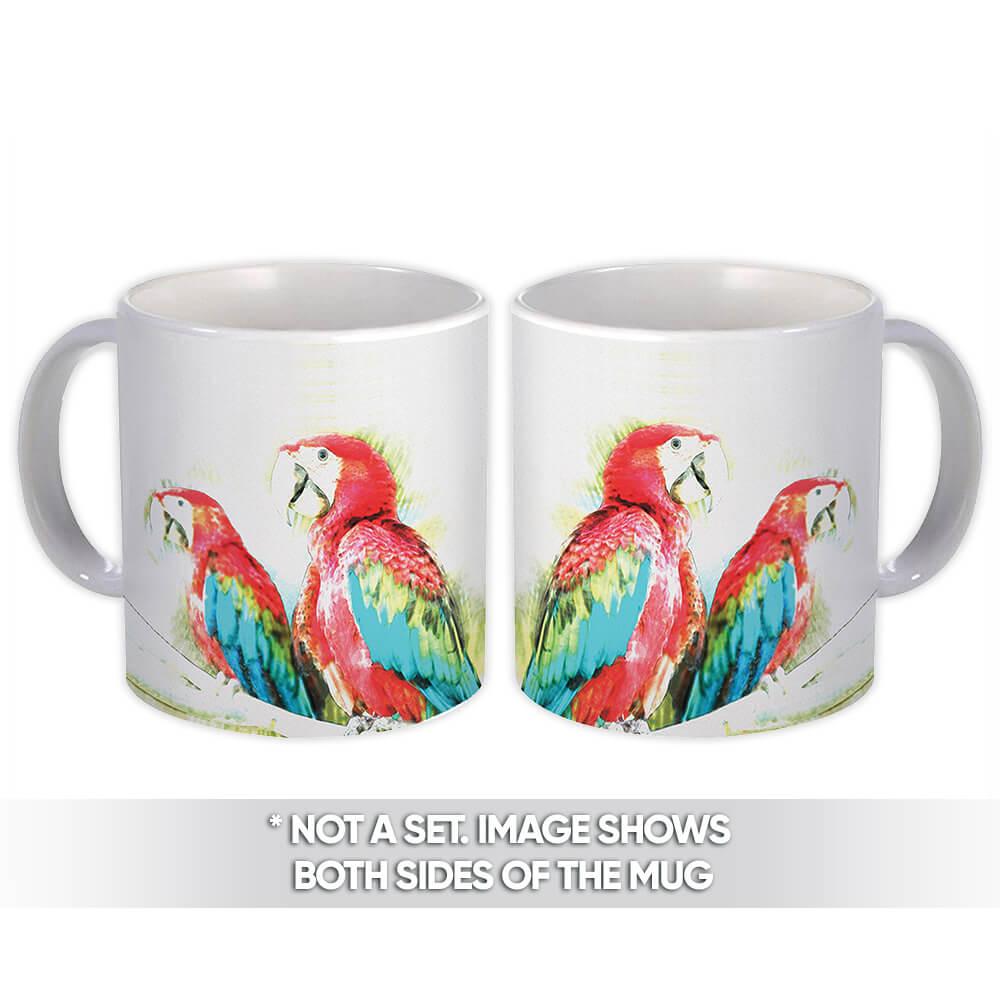 Gift Mug : Macaw Parrot Bird Animal Cute Ecology Nature Aviary