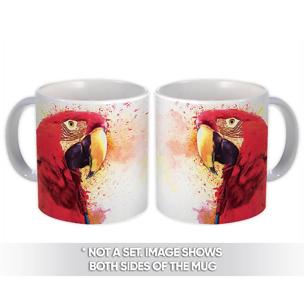 Gift Mug : Macaw Parrot Bird Animal Cute Ecology Nature Aviary