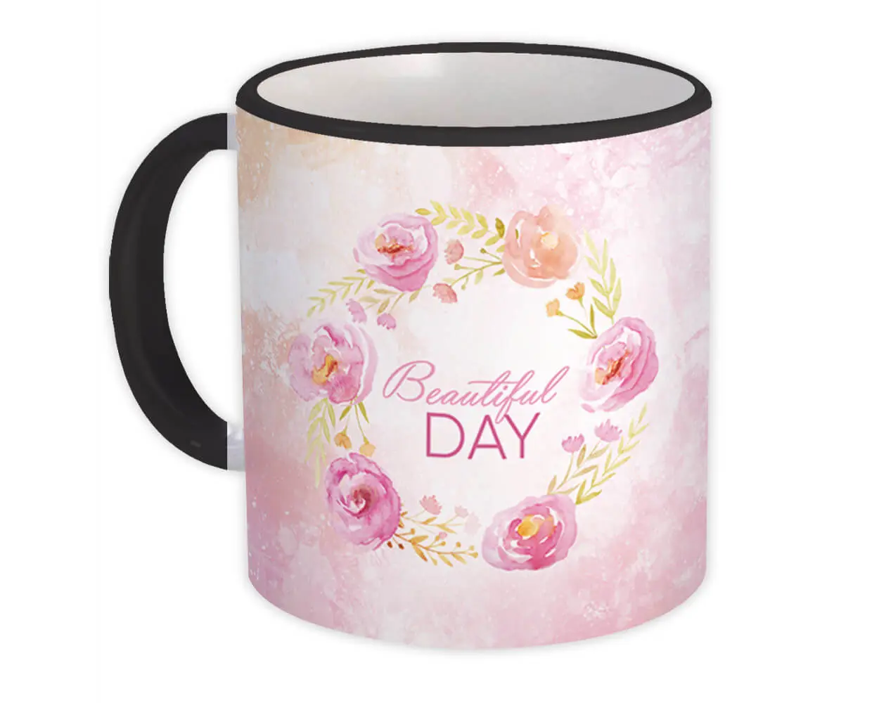 Beautiful Day Pink Mug – Sportsimist