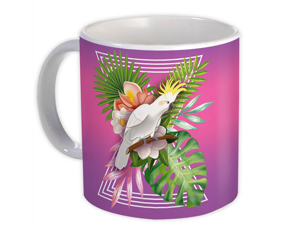 Gift Mug : Cockatoo Bird Animal Cute Nature Ecology Tropical Botanical