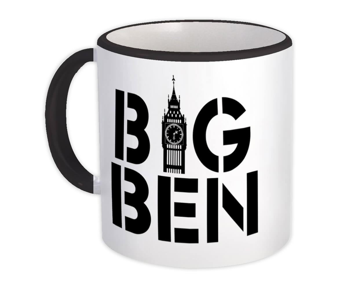 Gift Mug : United Kingdom London Country Flag British UK Bridge Big Ben Souvenir