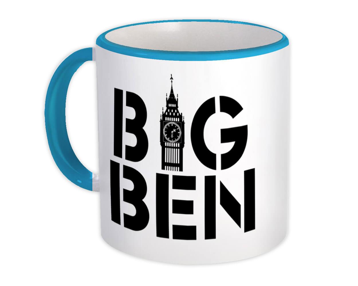 Gift Mug : United Kingdom London Country Flag British UK Bridge Big Ben Souvenir