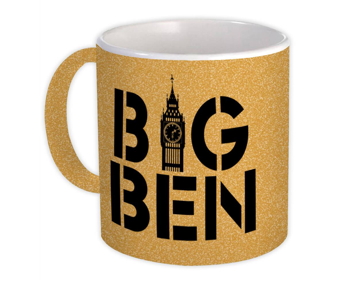 Gift Mug : United Kingdom London Country Flag British UK Bridge Big Ben Souvenir