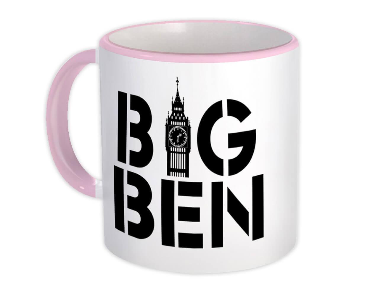 Gift Mug : United Kingdom London Country Flag British UK Bridge Big Ben Souvenir