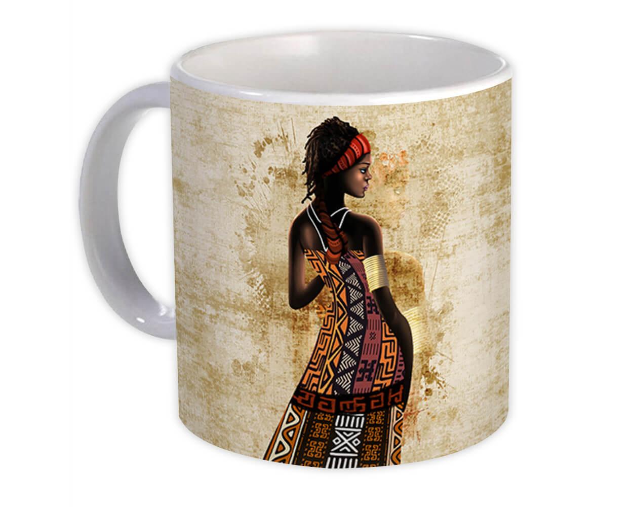 Gift Mug : African Woman Ethnic Art Black Culture Ethno