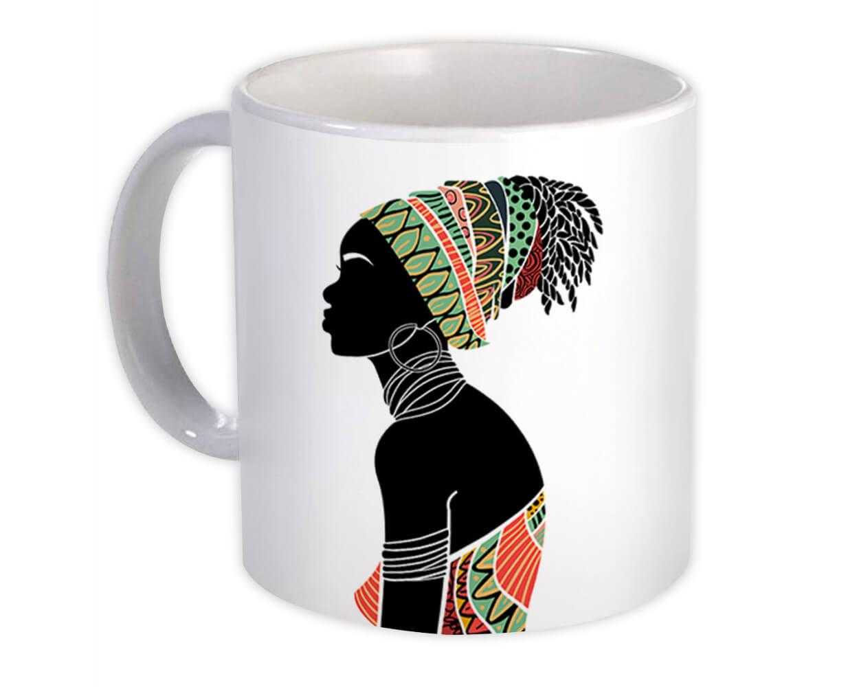 Gift Mug : African Woman Ethnic Art Black Culture Ethno