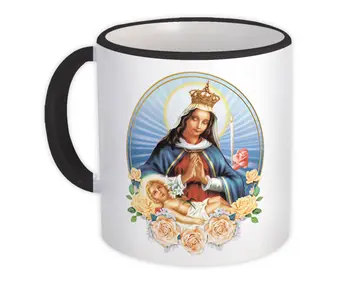 Our Lady of Altagracia Virgen de Altagracia : Gift Mug Catholic Saints Religious Saint Holy God