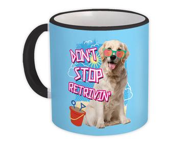 Labrador Summer : Gift Mug Cute Dog Pet Animal Beach Sunglasses Funny Polka Dots