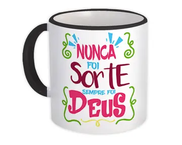 Always God : Gift Mug Portuguese Luck Deus Christian For Best Friend Friendship Religious