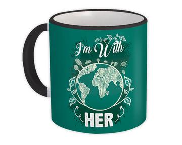 For Earth Protector : Gift Mug Ecology Ecological Green Power Globe Nature Protection