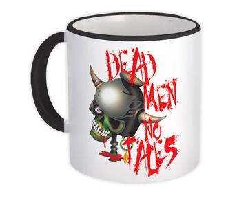 Dead Men Skull Horns : Gift Mug Blood Words Halloween Monster Zombie For Teenager