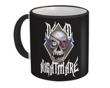 Nightmare Ugly Skull : Gift Mug Halloween Mask Horror Movie Monster Zombie Teens