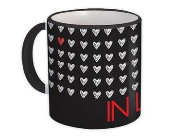 In Love Art Print : Gift Mug Hearts For Him Her Valentines Day Girlfriend Boyfriend Romantic