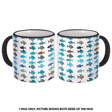For Fisher Fish Print : Gift Mug Cute Fishing Lover Christian Faith Kids Children Art Decor