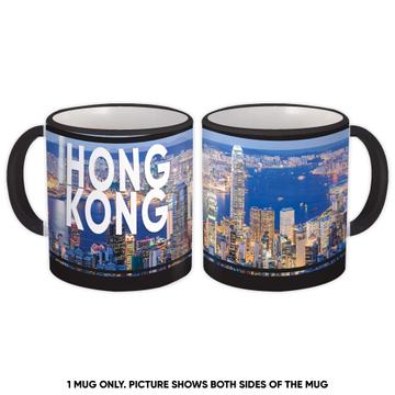 Hong Kong Photo China : Gift Mug Chinese Asia Asian Country Traveling Traveler Souvenir
