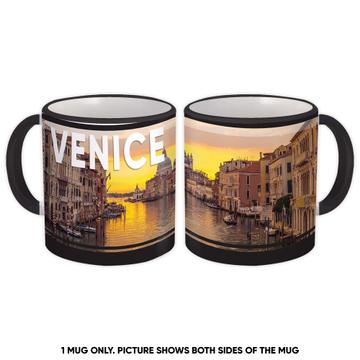 Venice Sunset Photograph : Gift Mug Italy Italian Water City Romantic Trip Souvenir Europe