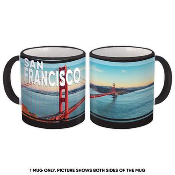 San Francisco Golden Gate Photo Print : Gift Mug Bridge America United States USA Souvenir