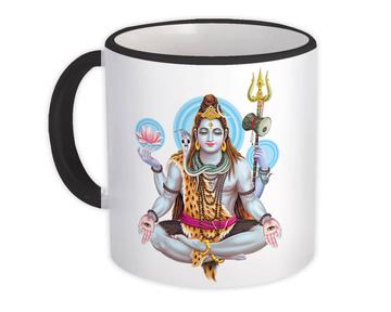 Vishnu Print Hinduism : Gift Mug Hindu Religious Art God Lord Poster Vintage India Devotional