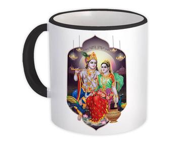 Krishna Hinduism : Gift Mug Hindu Religious Art God Vintage India Devotional