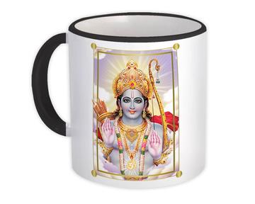 Rama Sita Religious Art : Gift Mug Vintage Poster Hindu God Indian Style Print Decor