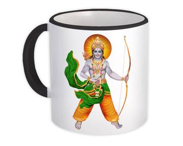 Rama Sita Religious Art : Gift Mug Vintage Poster Hindu God Indian Style Print Decor