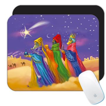 Three Kings : Gift Mousepad Catholic Religious Wise Men Reyes Magos