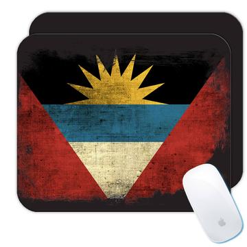 Antigua And Barbuda Flag : Gift Mousepad North America Country Souvenir Pride Citizen Patriotic