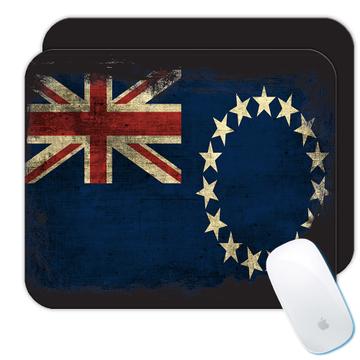 Cook Islands Flag : Gift Mousepad For Islander Pride National Souvenir Patriotic Australia