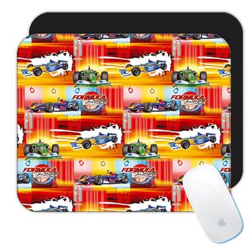 Racing Cars Rally Formula : Gift Mousepad For Pilot Race Lover Masculine Him Father Sport