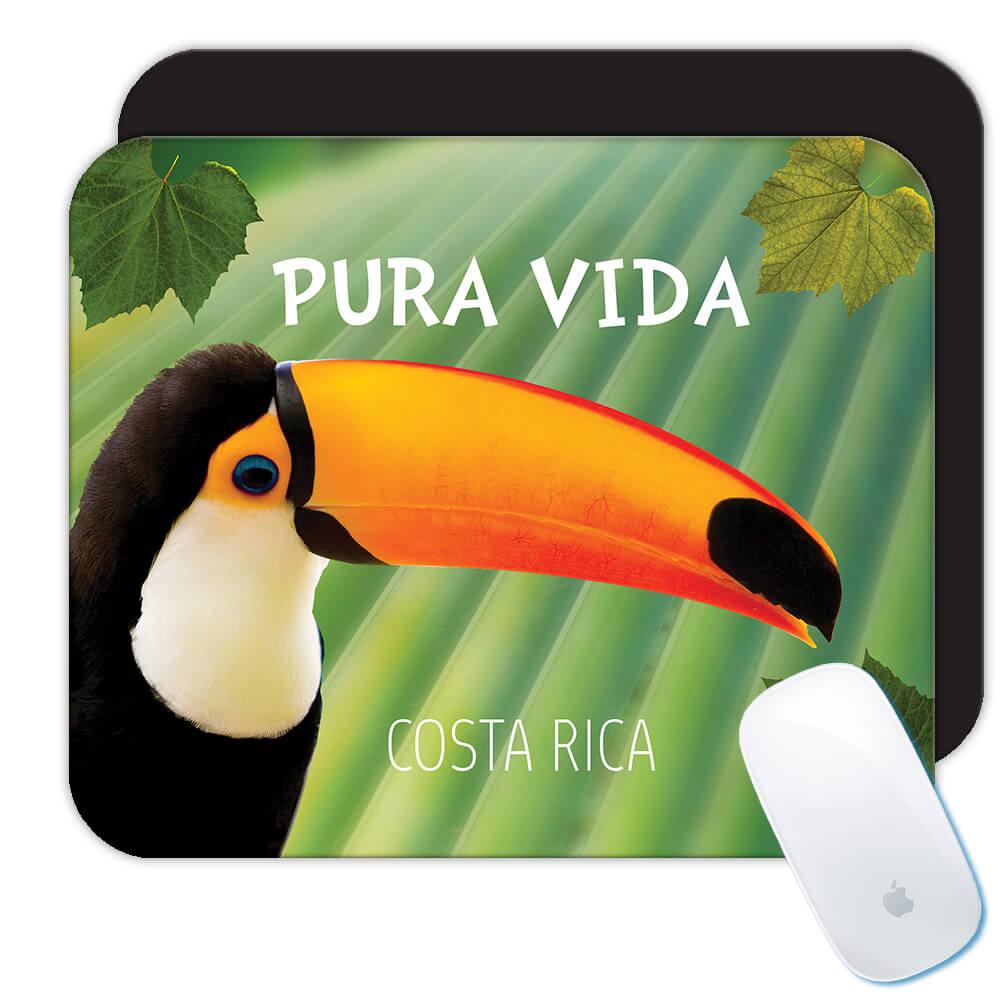 Gift Mousepad : Toucan Bird Tropical Animal Pura Vida Costa Rica