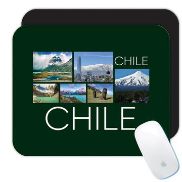 Chile Scenery Pattern : Gift Mousepad