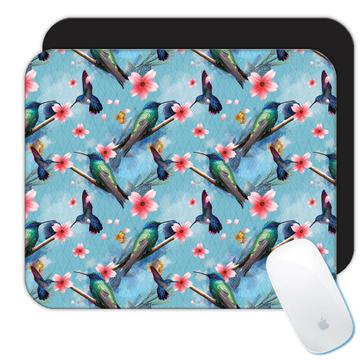 Colibri Hibiscus : Gift Mousepad Hummingbird