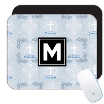 For Your First Communion : Gift Mousepad Arabesque PatternChristian Catholic Religious Spanish