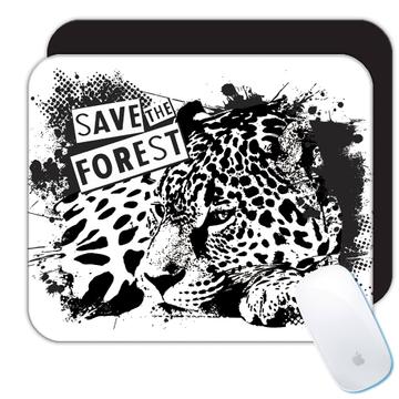 Cheetah Nature Eco Ecology : Gift Mousepad Wild Animals Wildlife Fauna Safari Species Ecological