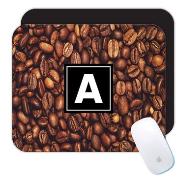 Coffee Beans Photograph Print : Gift Mousepad Delicious Grains Food Drink Kitchen Placemat